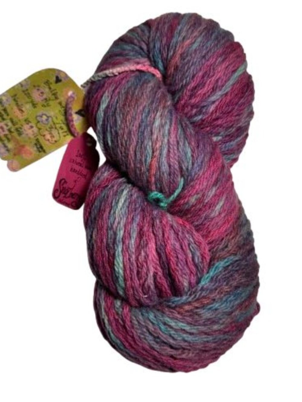 Bulky Weight Snozberry Purple 100% Natural Wool Handdyed #520